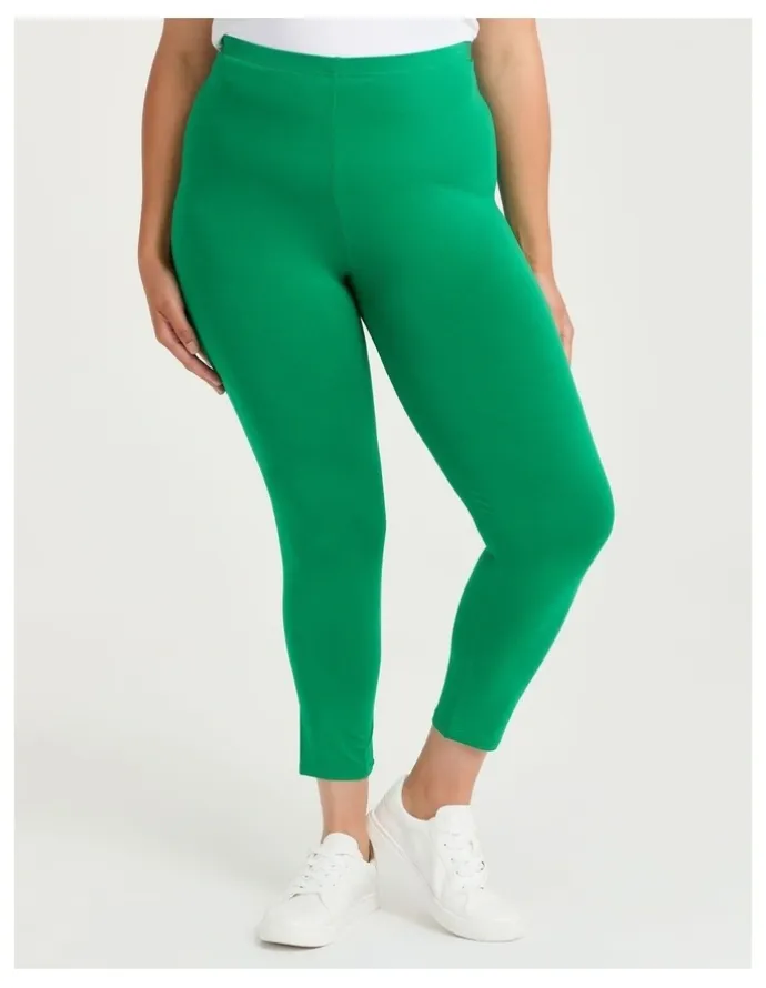 Taking Shape Bamboo Breezy 7/8 Legging Amazon Green