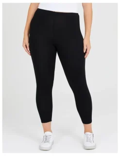 Taking Shape Bamboo Breezy 7/8 Legging in Black