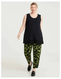 Taking Shape Bamboo Brynn Tank Black