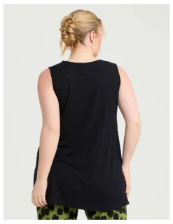 Taking Shape Bamboo Brynn Tank Black