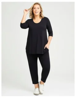 Taking Shape Bamboo Lounge Pant Black