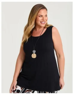 Taking Shape Bamboo Mali Swing Tank Black