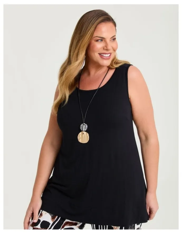 Taking Shape Bamboo Mali Swing Tank Black