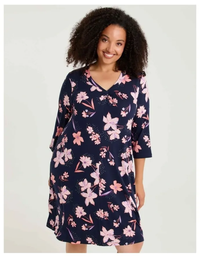 Taking Shape Bamboo Serene Nightie Print