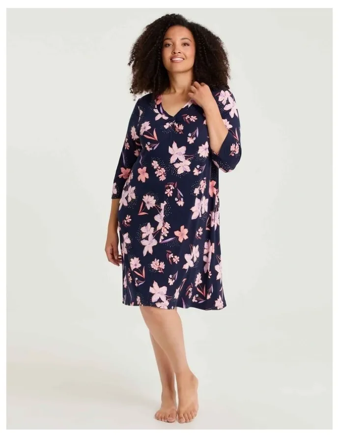 Taking Shape Bamboo Serene Nightie Print