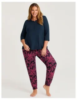 Taking Shape Bamboo Twilight Pyjama Pant Print