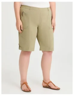 Taking Shape Castaway Zip Pocket Cargo Short Sage