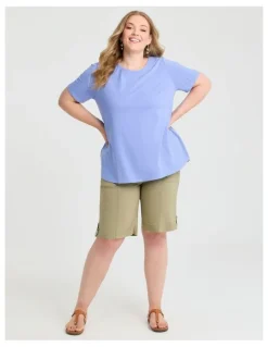 Taking Shape Castaway Zip Pocket Cargo Short Sage