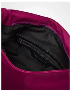 Taking Shape Cat Nylon Bag in Purple