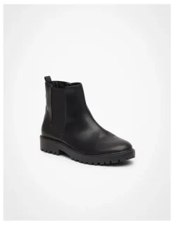 Taking Shape Chunky Chelsea Ankle Boot in Black