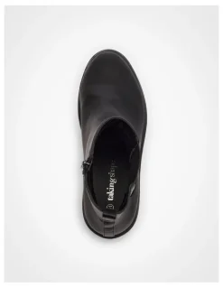 Taking Shape Chunky Chelsea Ankle Boot in Black