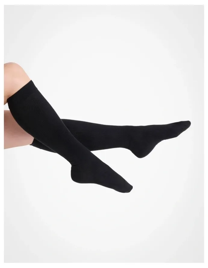 Taking Shape Compression Travel Socks in Black