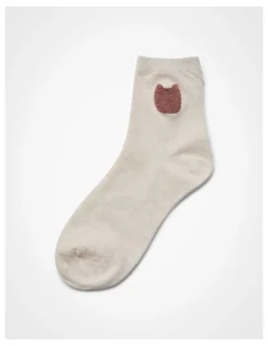 Taking Shape Cosy Pattern Cotton Socks 3 Pack in Multi