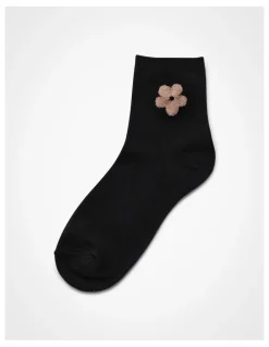 Taking Shape Cosy Pattern Cotton Socks 3 Pack in Multi