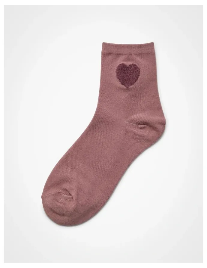 Taking Shape Cosy Pattern Cotton Socks 3 Pack in Multi