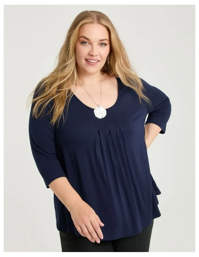 Taking Shape Emmy Long Sleeve T-shirt Navy