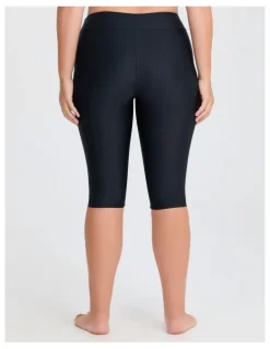 Taking Shape Essential Capri Swim Legging in Black