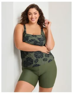 Taking Shape Essential Swim Short in Dark Khaki