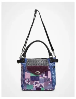 Taking Shape Floral Patchwork Bag in Multi