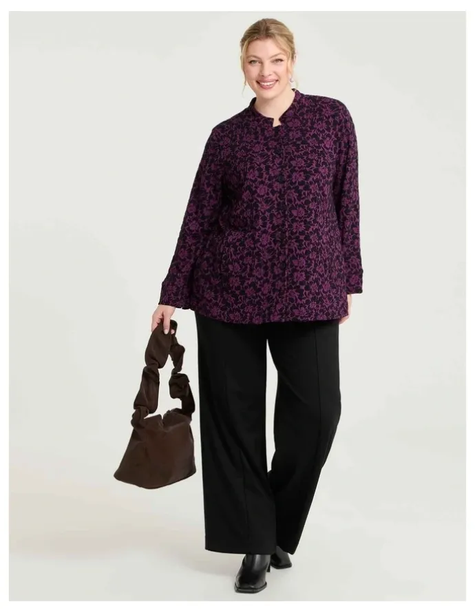 Taking Shape Imani Jacquard Jacket Multi