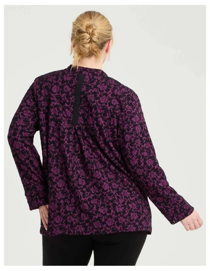Taking Shape Imani Jacquard Jacket Multi