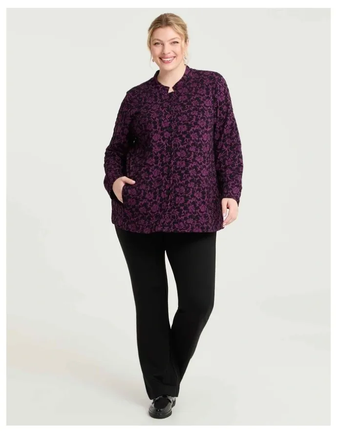Taking Shape Imani Jacquard Jacket Multi