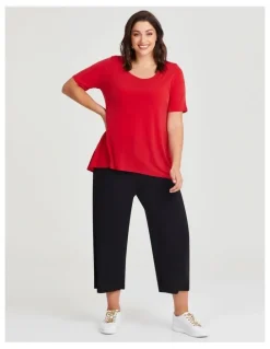Taking Shape Luna Culotte Pant Black