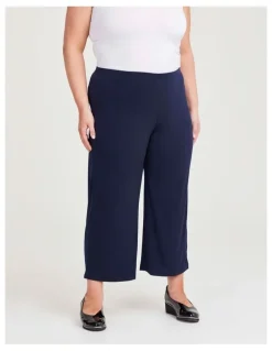 Taking Shape Luna Culotte Pant in Dark Indigo