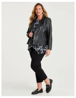 Taking Shape Natural Eloise Texture Pant Black