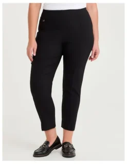 Taking Shape Natural Eloise Texture Pant Black