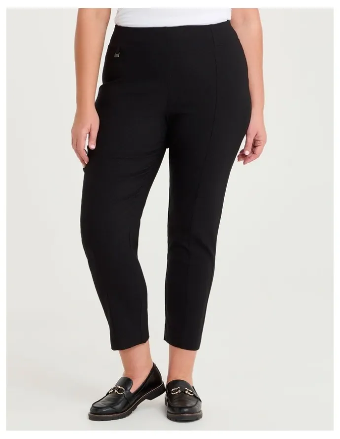 Taking Shape Natural Eloise Texture Pant Black