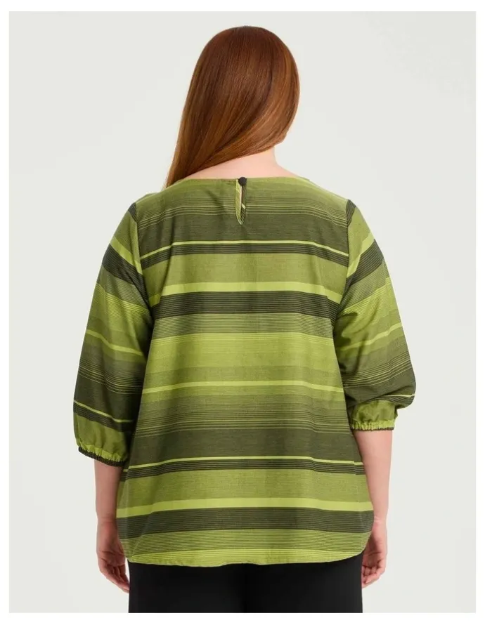 Taking Shape Natural Giorgia Stripe Top Stripe