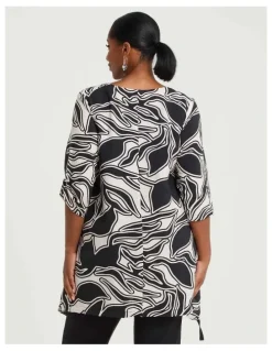 Taking Shape Natural Heidi Tunic Print