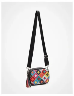 Taking Shape Patchwork Crossbody Bag Multi