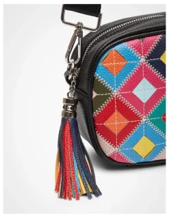 Taking Shape Patchwork Crossbody Bag Multi