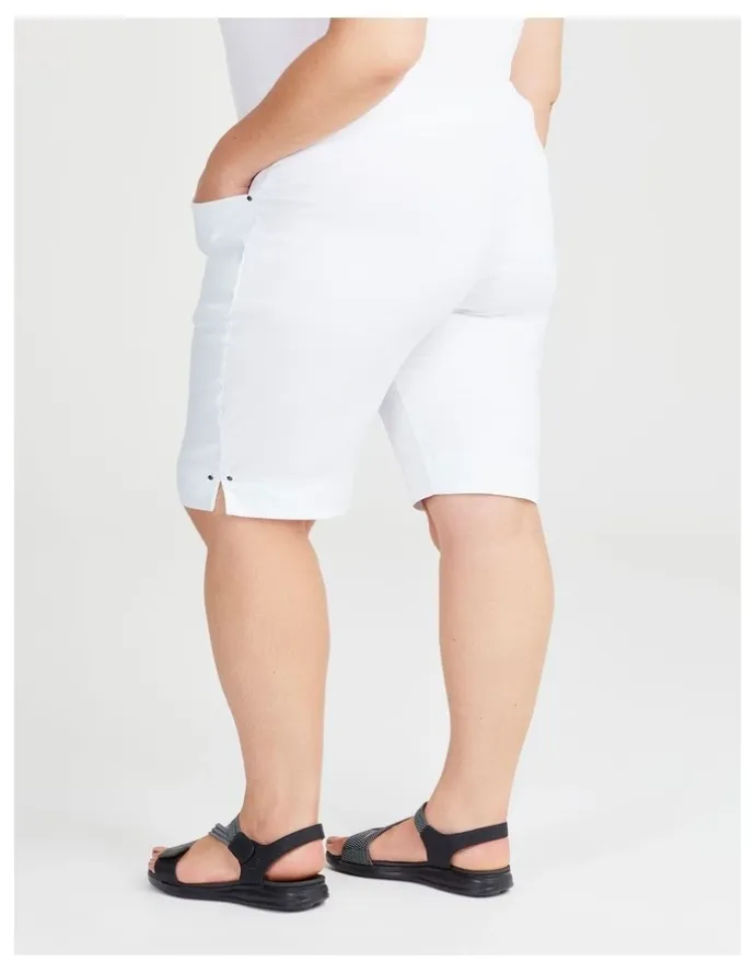 Taking Shape Petite Editorial Everyday Short in White