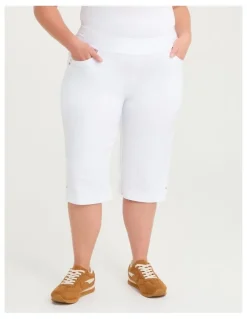 Taking Shape Petite Editorial Pocket Long Short White