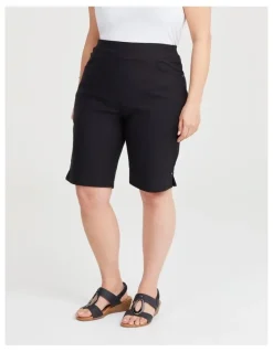 Taking Shape Petite Editorial Everyday Short in Black