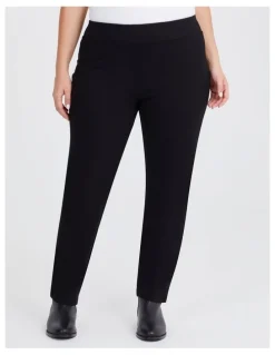 Taking Shape Ponte Everyday Pant in Black