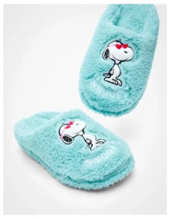 Taking Shape Snoopy Slipper in Blue