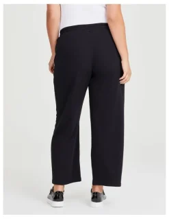 Taking Shape Straight Leg Lounge Pant in Black
