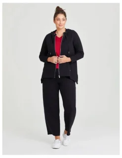 Taking Shape Straight Leg Lounge Pant in Black