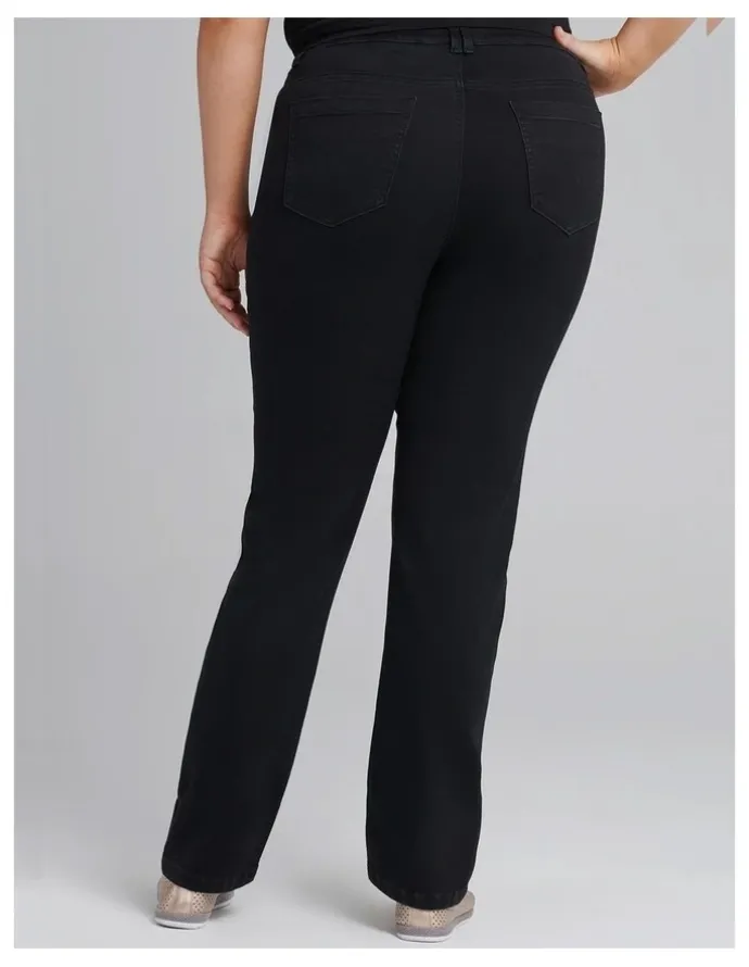 Taking Shape The Tall Luxe Looker Jean in Black