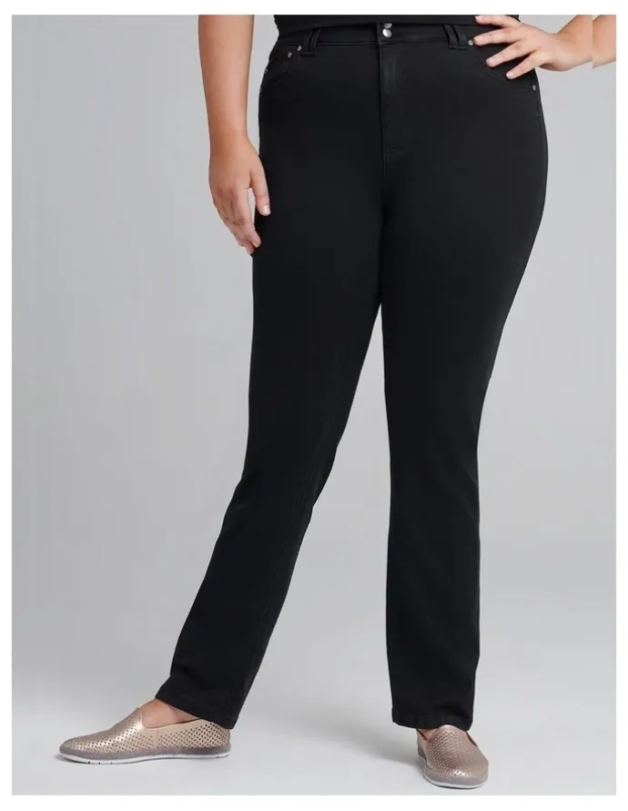 Taking Shape The Tall Luxe Looker Jean in Black