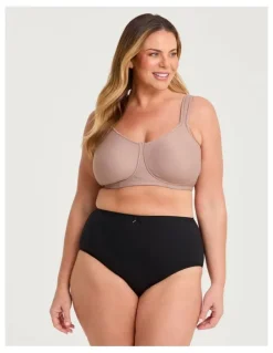 Taking Shape Wirefree Side Smoothing T-shirt Bra Mocha