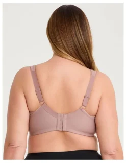 Taking Shape Wirefree Side Smoothing T-shirt Bra Mocha