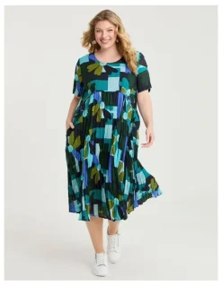 Taking Shape Cotton Gauze Favourite Dress Print