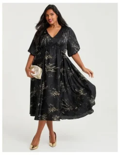 Taking Shape Lady Jane Fireworks Event Dress Print