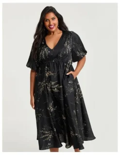 Taking Shape Lady Jane Fireworks Event Dress Print