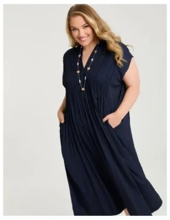 Taking Shape Luxe Georgia Maxi Dress Dark Indigo